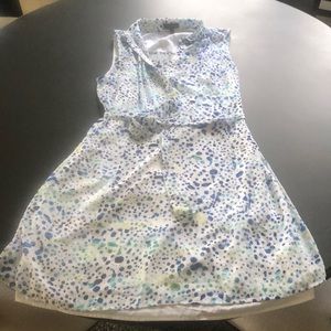 Limited Summer dress with white slip. Size 14. NWOT